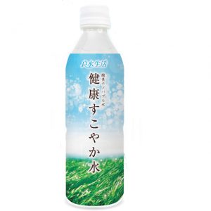 日本初の要介護者向け飲料水「健康すこやか水」が話題