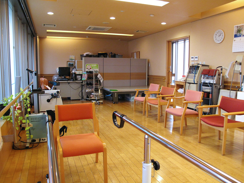 介護付有料老人ホームの機能訓練室