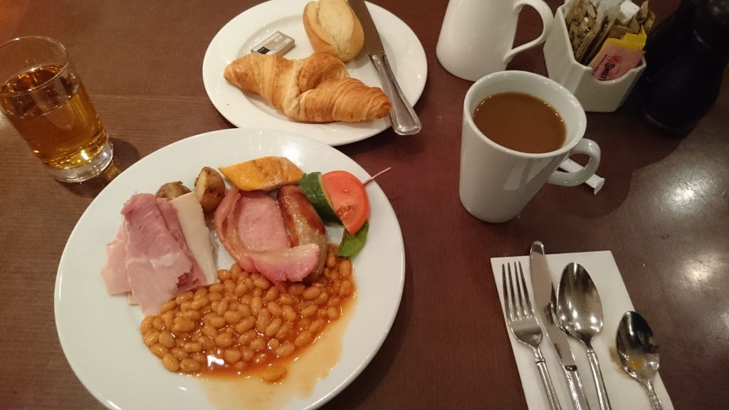 マリオットホテルの朝食