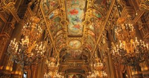 パリ・オペラ座（ガルニエ宮）の内部