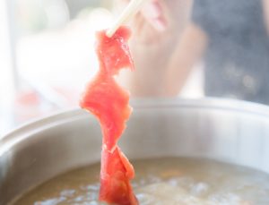 moggara12130100014.jpg - pork boiling in pot shabu sukiyaki japanese food style