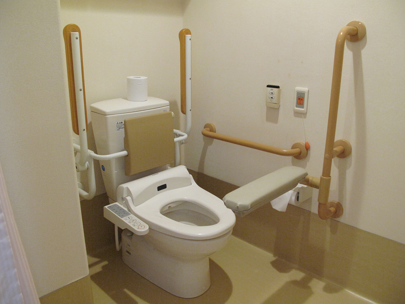 介護施設の居室のトイレ