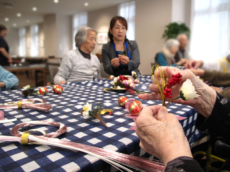 介護付有料老人ホームのアクティビティ