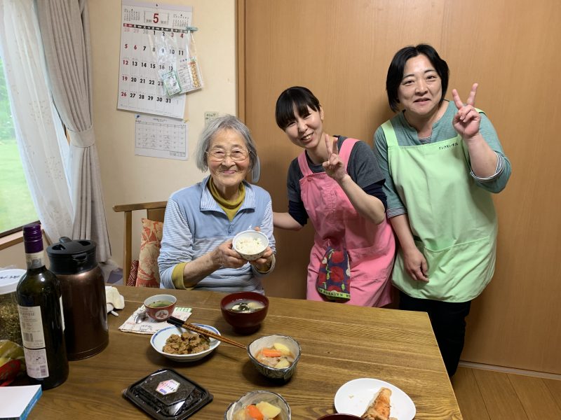 飯田裕子さんの母と二人の母