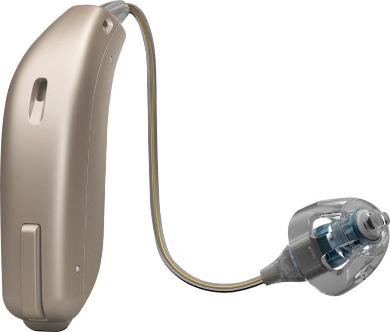 耳かけ型・RICタイプの補聴器『オープンS ミニ RITE』