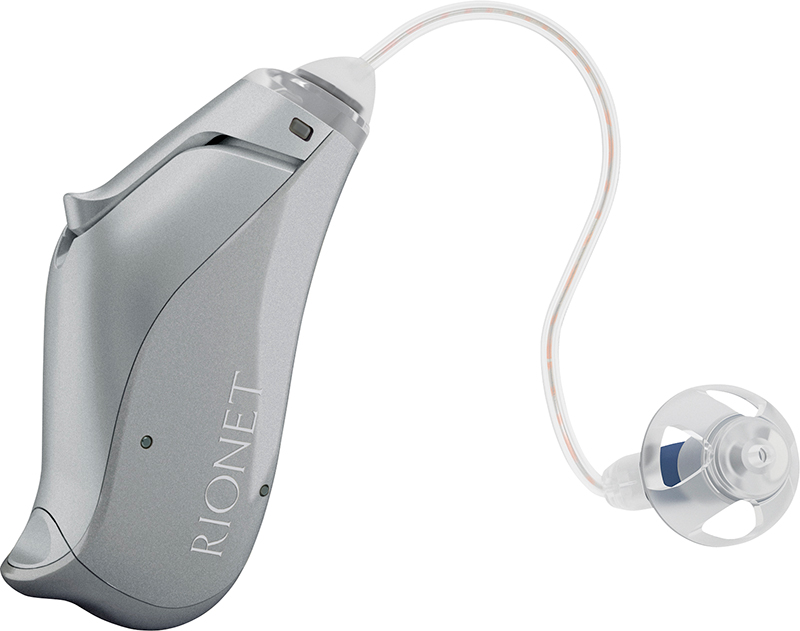 耳かけ型RICタイプの補聴器『リオネットシリーズ プレミエンス HB－A3AC』