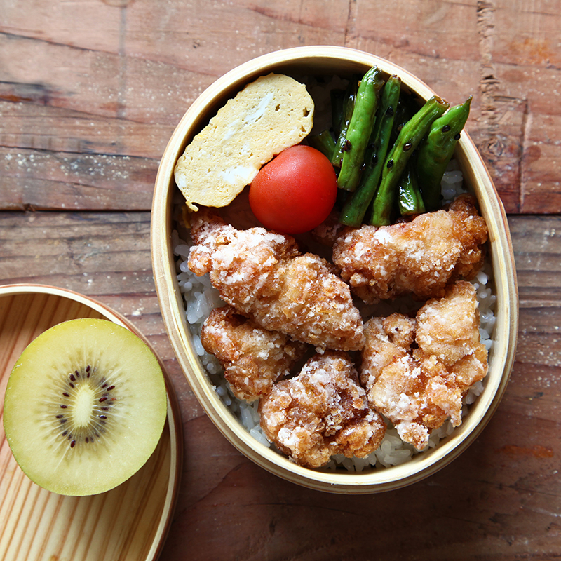 鶏の竜田フライデー弁父のお弁当