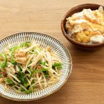 小林まさみ＆まさるさんの時短レシピ｜豆腐の卵とじ丼・ツナもやしピーマン炒め