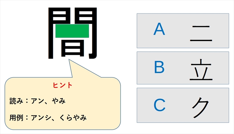 週刊脳トレ｜隠されたパーツは何？「思い出し漢字」で頭の体操