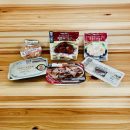ファミリーマートのたけのこ入り黒酢肉だんごと北海道産じゃがいものポテトサラダと味しみ肉豆腐とセブンイレブンのおつまみ長芋のおかかのせ（だし醤油付き）とローソンのさばの塩焼と7品目のごま豆乳鍋