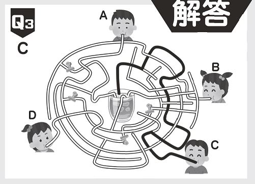 最強の脳トレ！問題3の答え