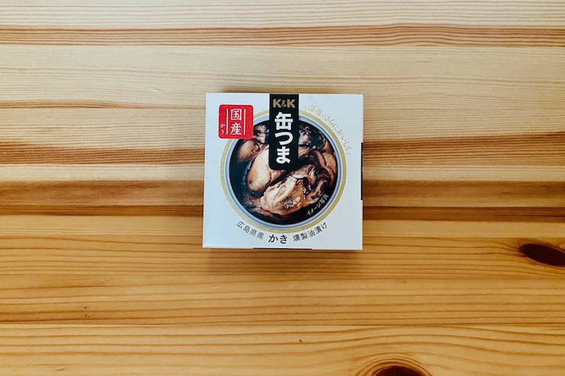 国分グループ本社のKK缶つま　広島県産 かき燻製油漬け