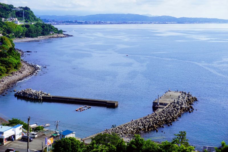 海沿いの町