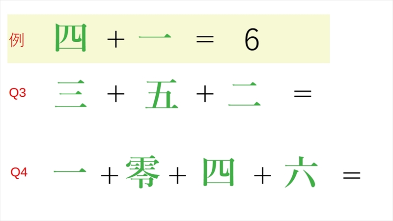 【週刊脳トレ】ヒントに気づけますか？ちょっと難しい「推理計算」