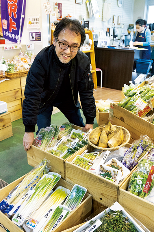 梶山利治さん／築地米金 代表・野菜ソムリエ 