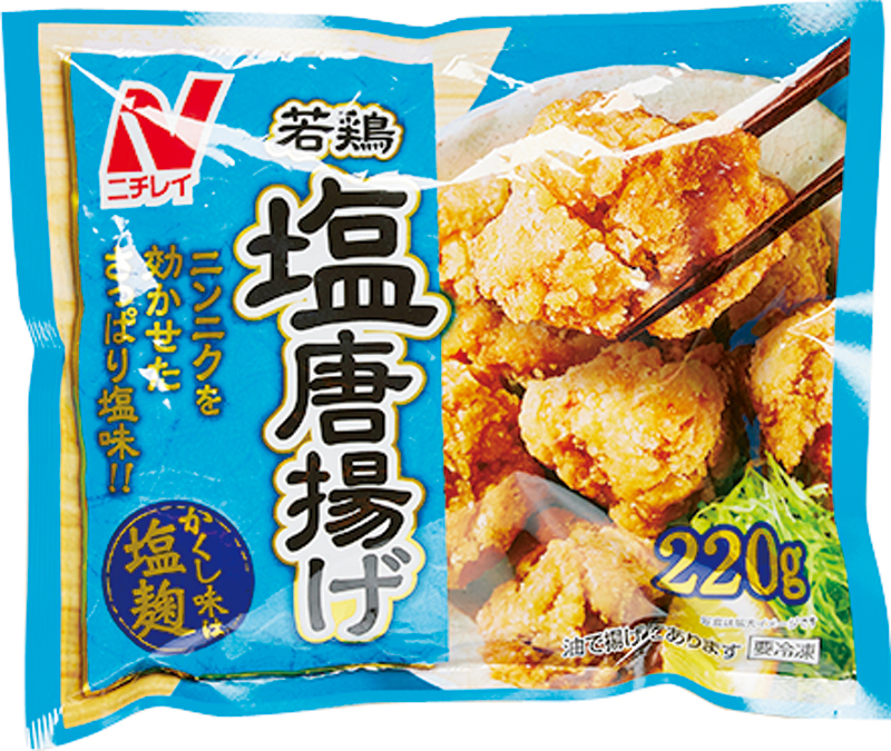 【2位】ニチレイフーズ 若鶏塩唐揚げ（220g 307円