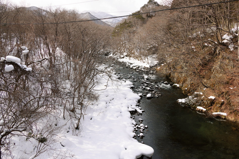 蔵王連峰の伏流水