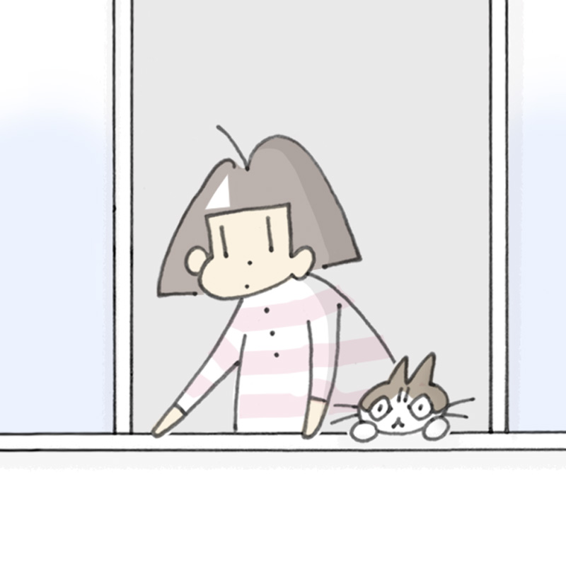 猫が母になつきません　第314話「きっとまた」