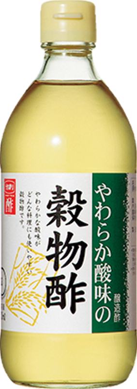 やわらか酸味の穀物酢（内堀醸造）