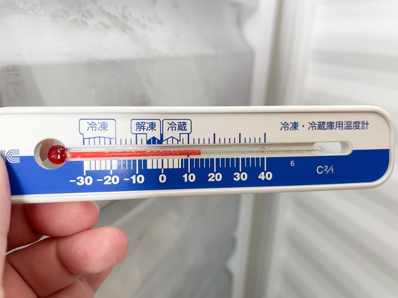 冷蔵庫用の温度計