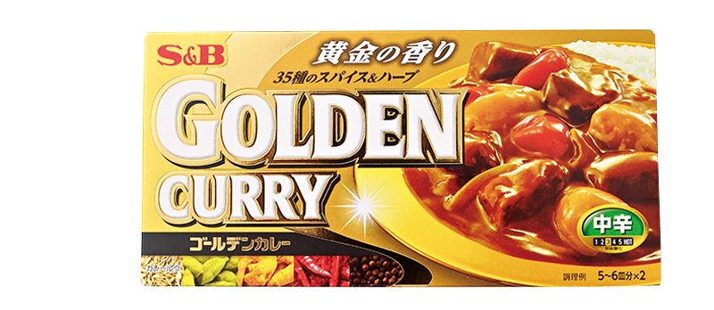 【10位】エスビー食品　ゴールデンカレー 中辛（198g 236円）