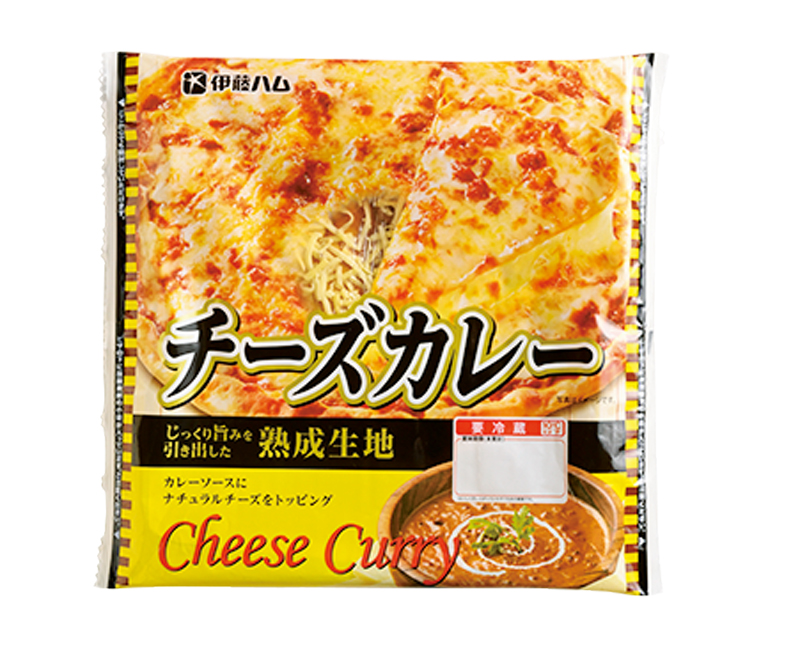 【7位】伊藤ハム チーズカレーピザ（1枚／204円）