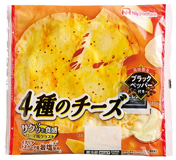 【7位】日本ハム 4種のチーズ（1枚／290円）
