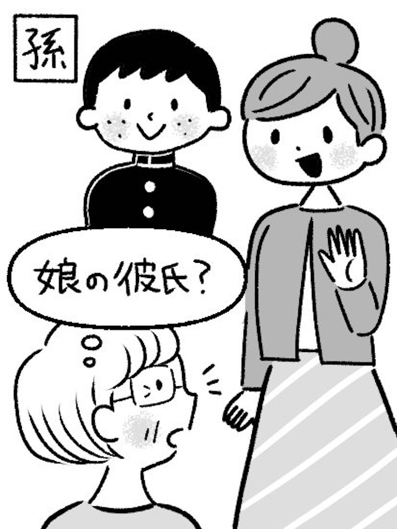 認知症の行動例3_身近な人の顔がわからなくなる