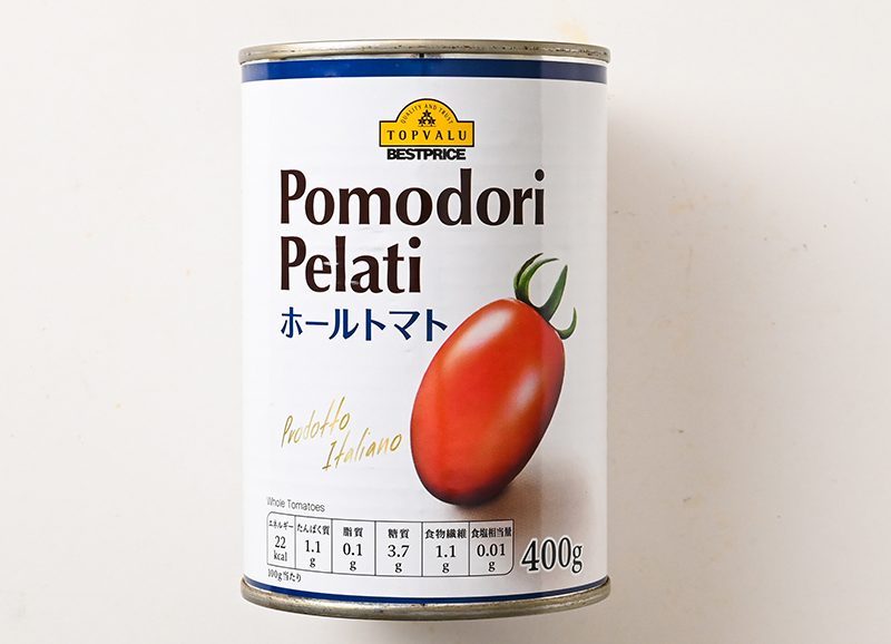 ホールトマト400g／イオントップバリュ