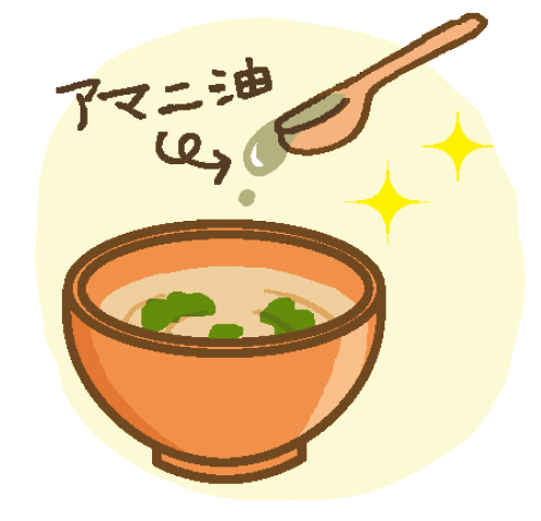 お味噌汁の絵