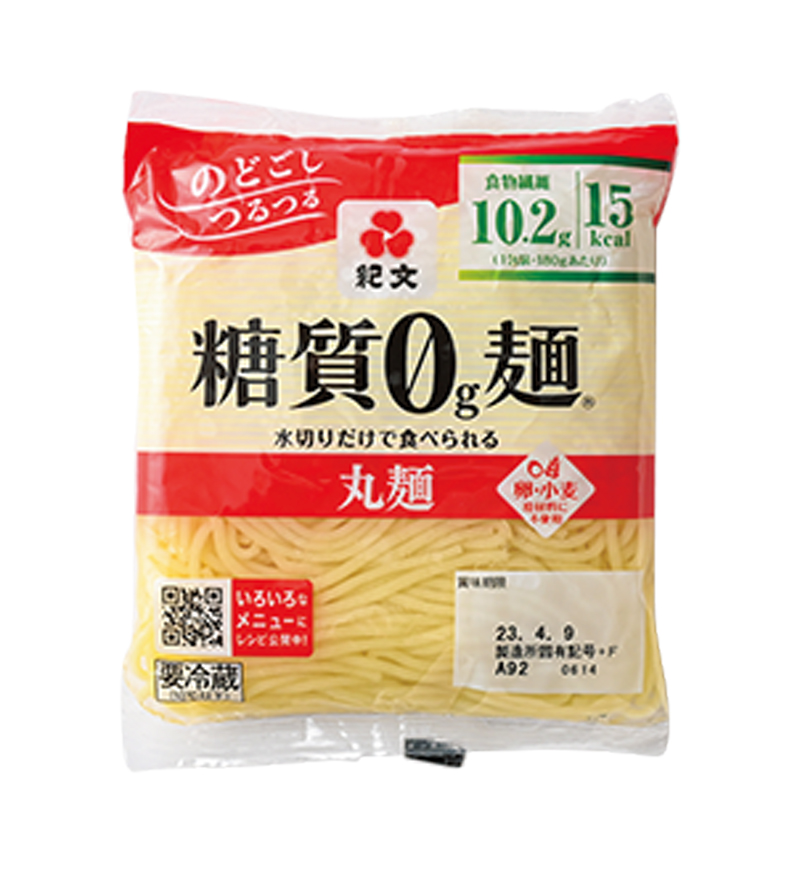 紀文糖質0g麺