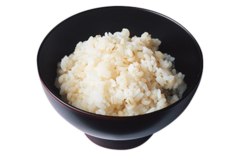 八分付き玄米
