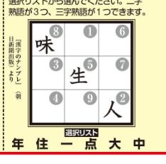 漢字パズル