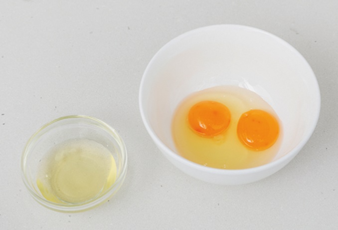 卵と白身