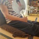 舟木一夫さんのうちわで涼む認知症の母の姿