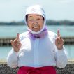 海女姿の野村禮子さん