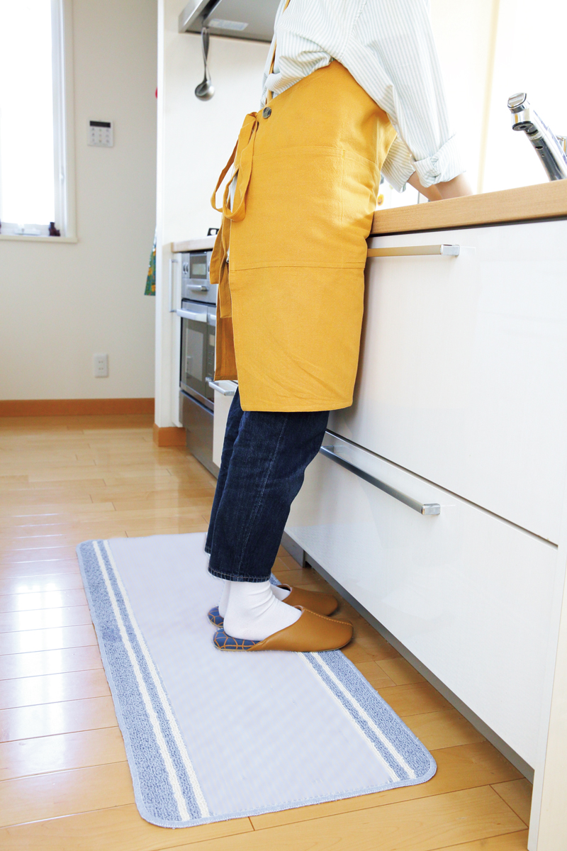 キッチンマットもカビの温床に