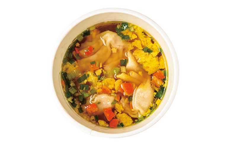 東洋水産（マルちゃん）『食べるスープ　ホットワンタンしょうゆ味』