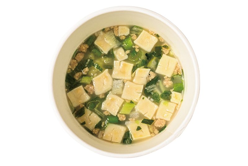 Asahi『おどろきのカップスープ！1食分の野菜　なめらか豆腐の鶏白湯鍋』