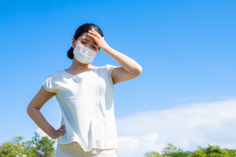 熱中症に気をつけながら感染予防を行おう