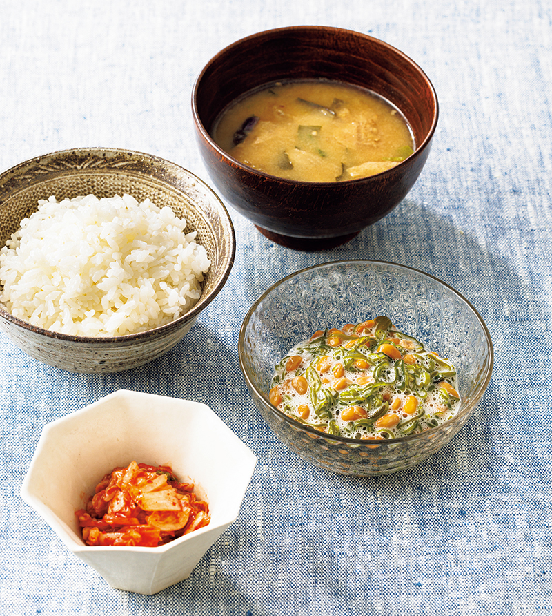 高尾美穂さんの朝食