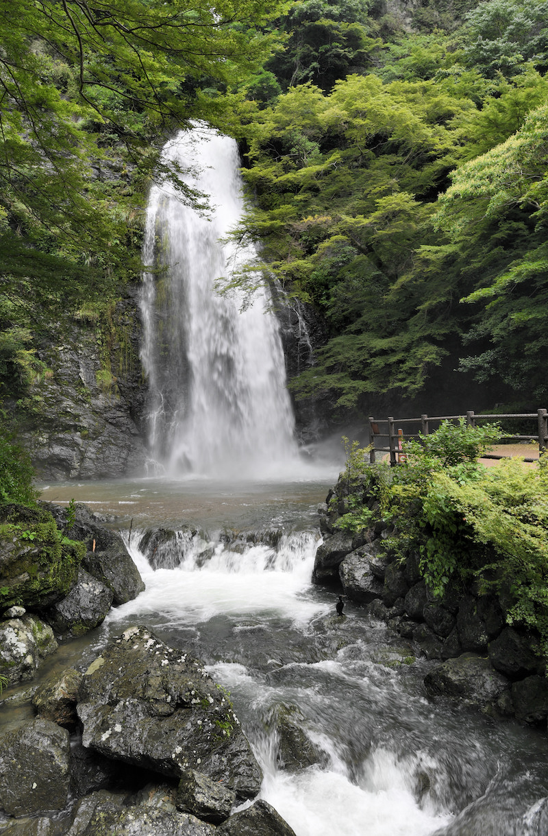 大阪府の「箕面大滝」