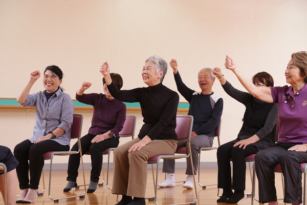 笑顔やコミュニケーションが生まれ楽しく続けられるのも魅力