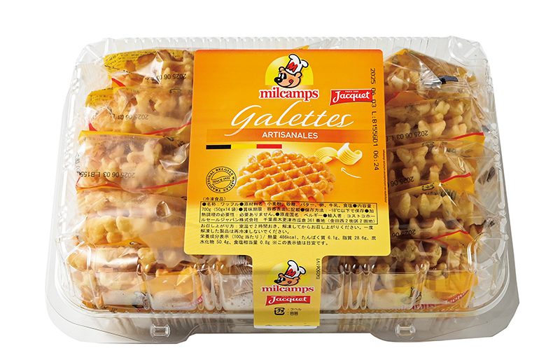 milcamps galettes（冷凍ワッフル）／コストコ