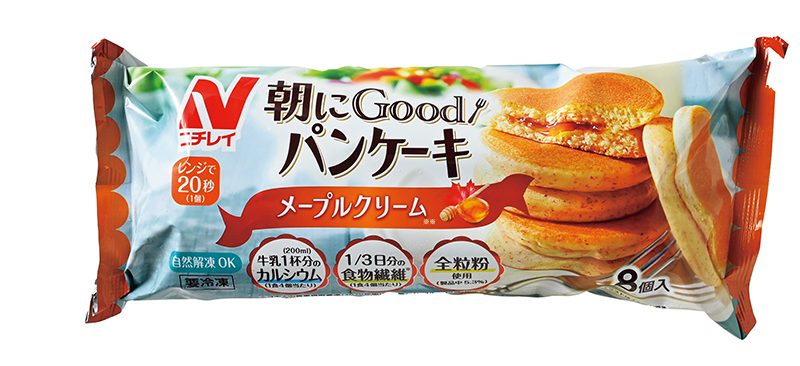 朝にGood！パンケーキ メープルクリーム／ニチレイ