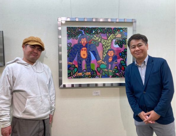 『ライオンの隠れ家』劇中に登場する絵で注目の画家・太田宏介さん　兄の信介さんに元ヤングケアラーがインタビュー「弟の絵には癒しの力がある」