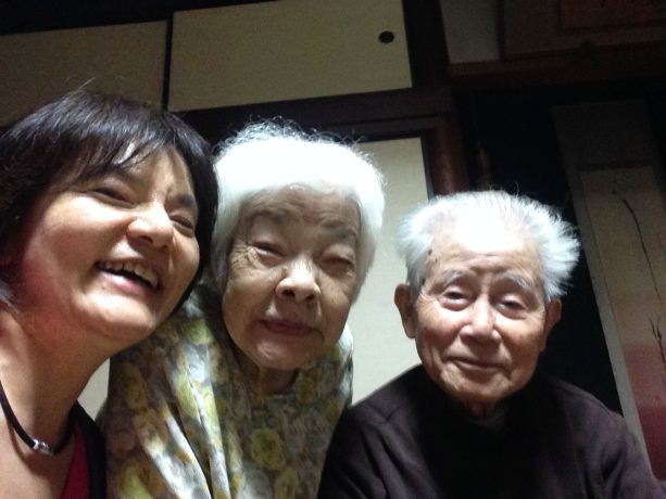 家族3人の写真（2017年）