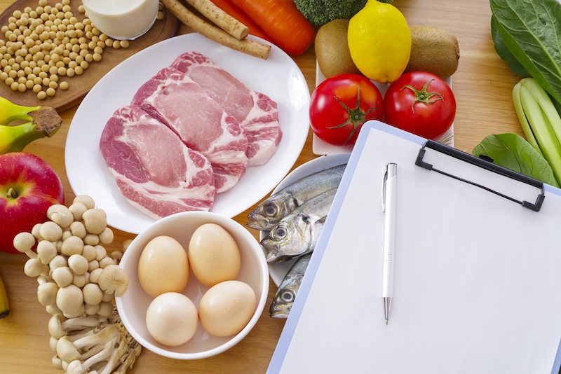 肉や卵、野菜