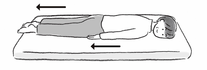 背中ほぐし体操パート2のやり方