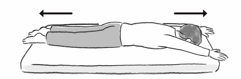 背中ほぐし体操パート1のやり方